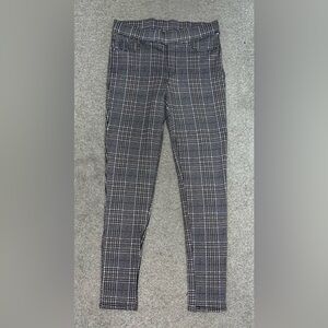 Seven7 Black and White Houndstooth Pants
